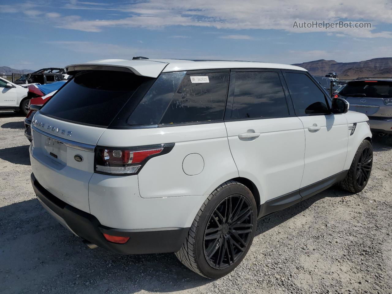 2015 Land Rover Range Rover Sport Hse White vin: SALWR2VF6FA516187