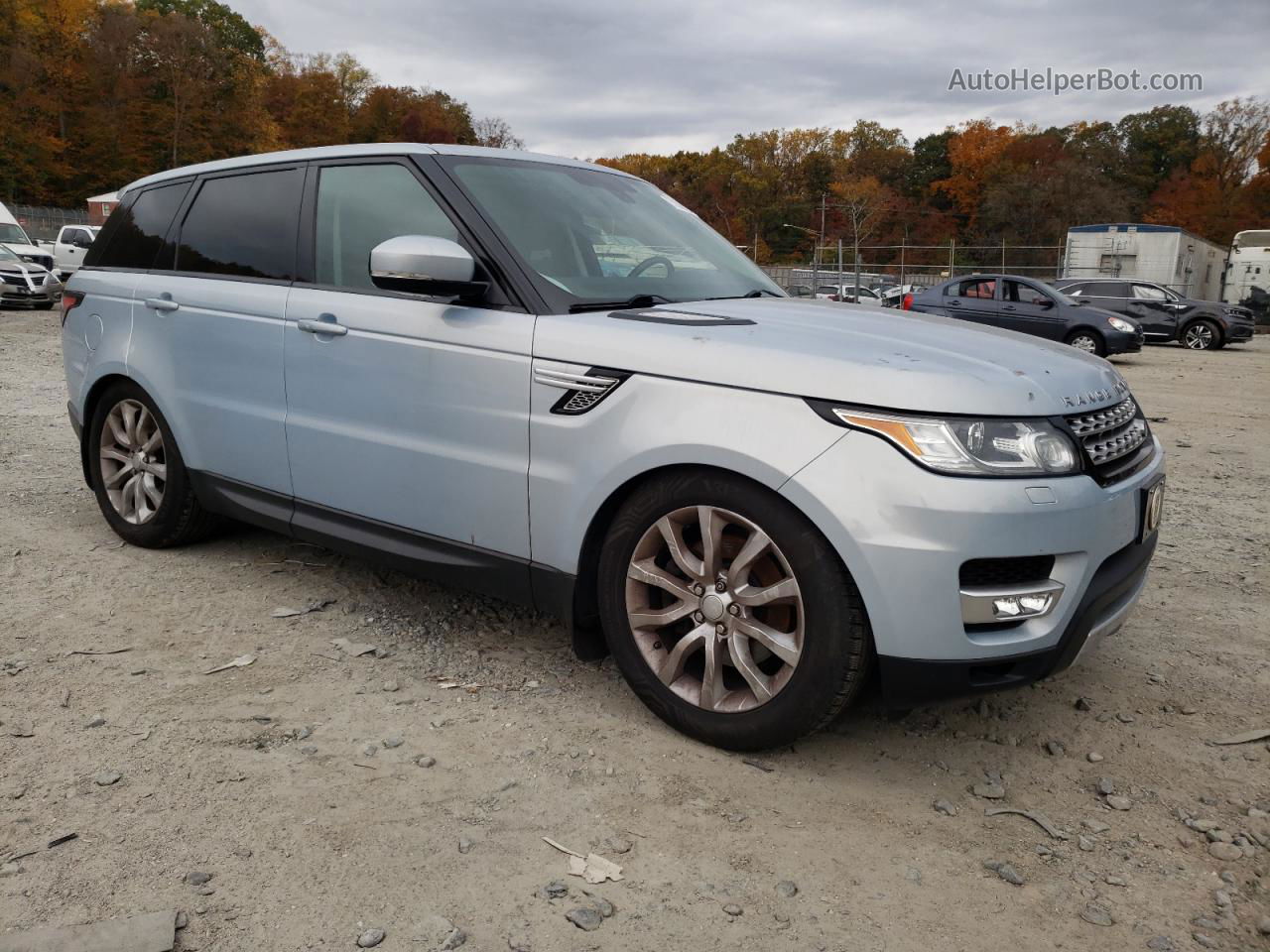 2015 Land Rover Range Rover Sport Hse Silver vin: SALWR2VF6FA522376