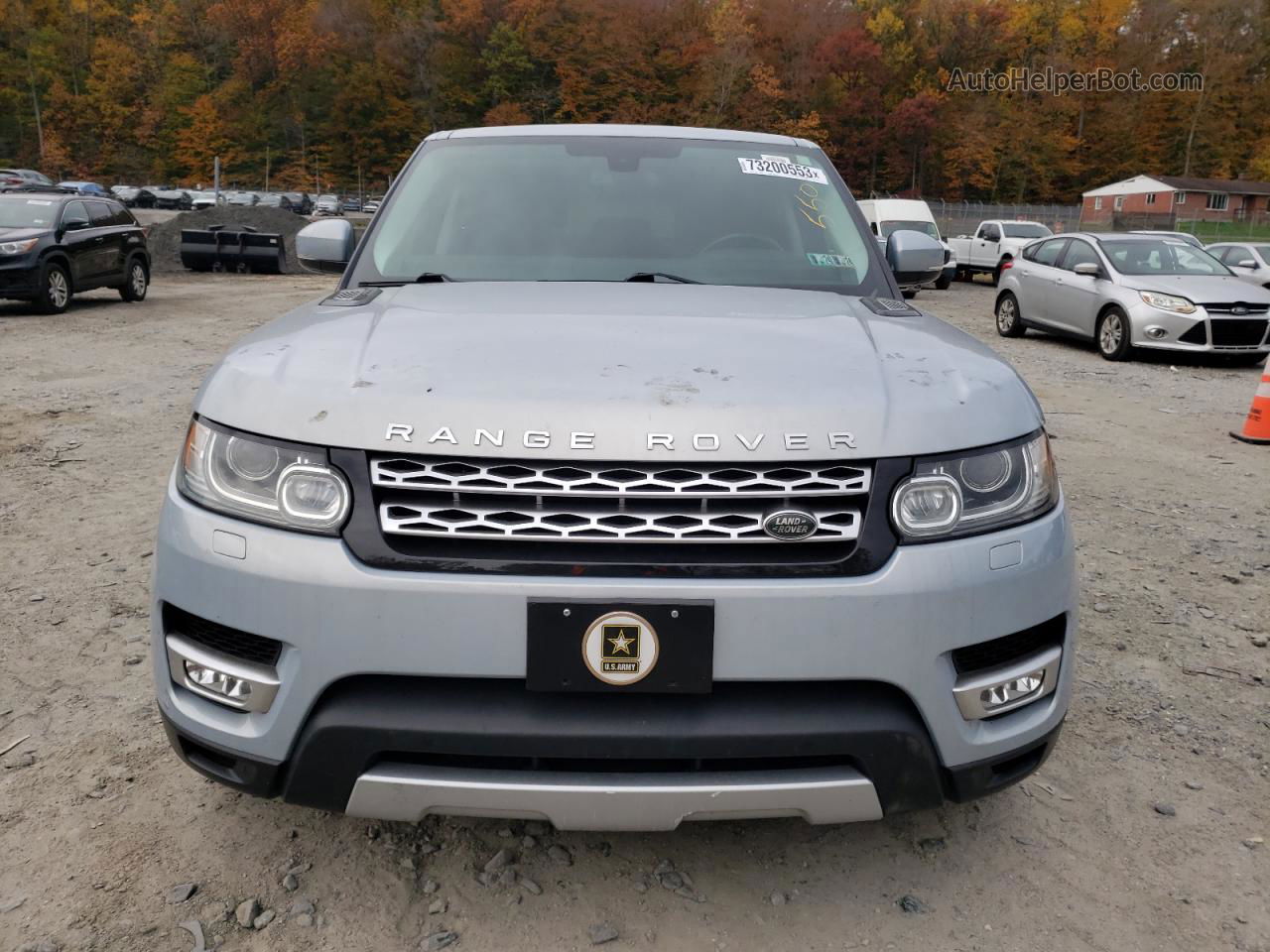 2015 Land Rover Range Rover Sport Hse Silver vin: SALWR2VF6FA522376