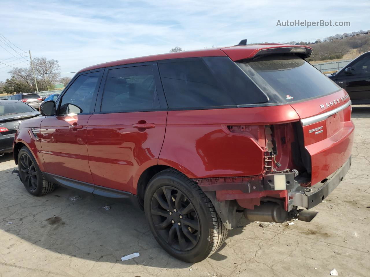 2015 Land Rover Range Rover Sport Hse Red vin: SALWR2VF6FA531286