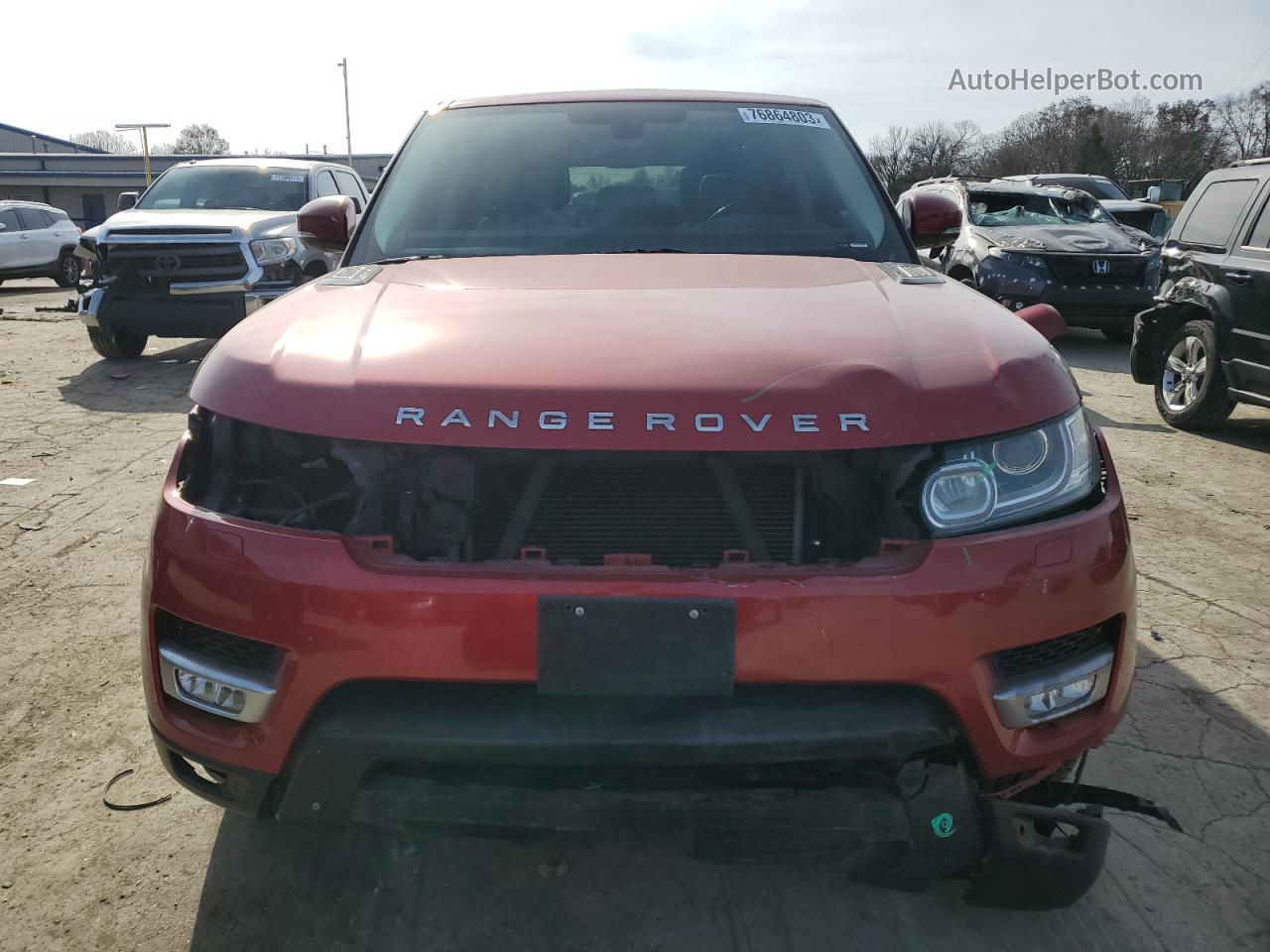 2015 Land Rover Range Rover Sport Hse Red vin: SALWR2VF6FA531286