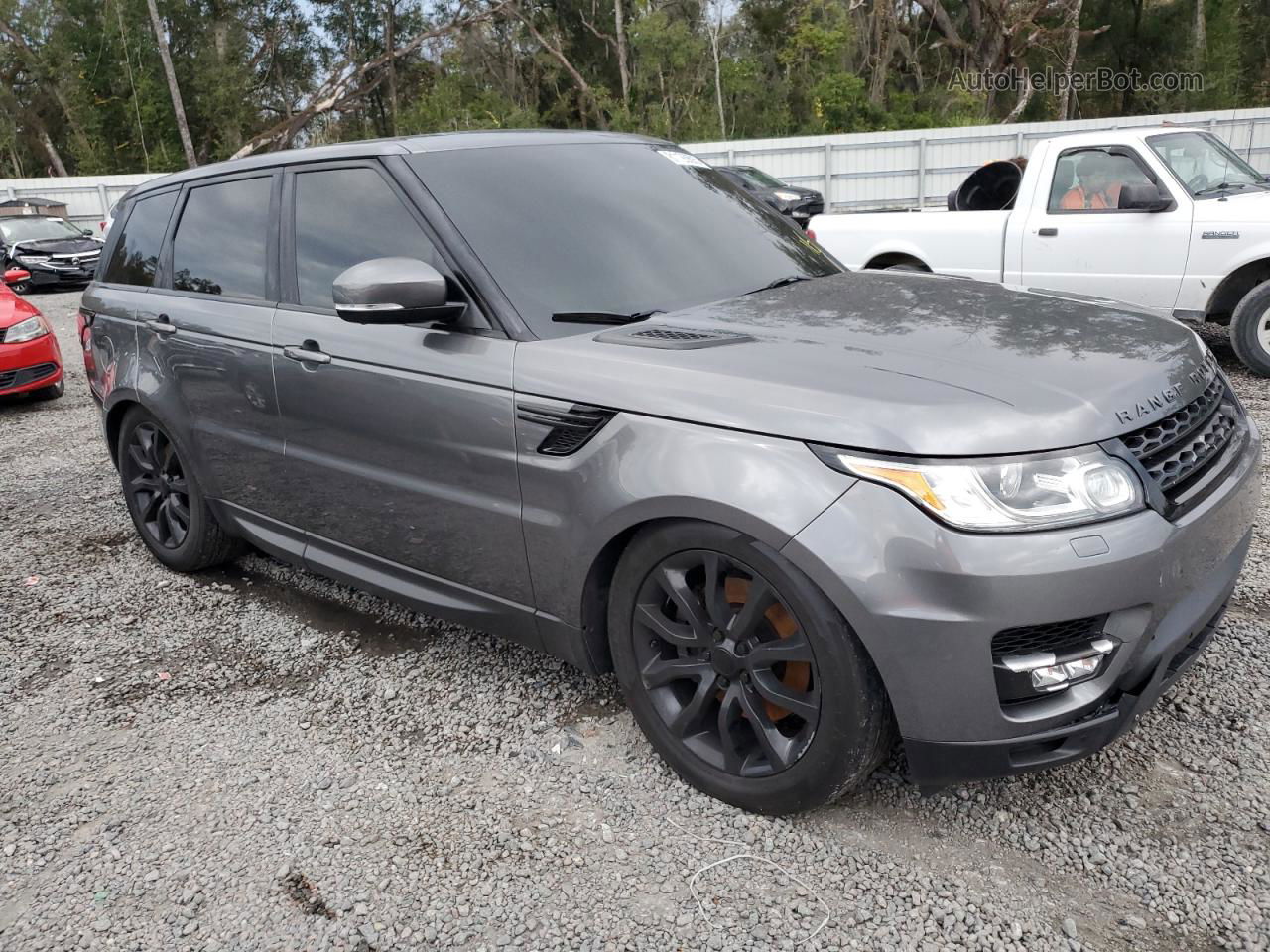 2015 Land Rover Range Rover Sport Hse Угольный vin: SALWR2VF6FA608240