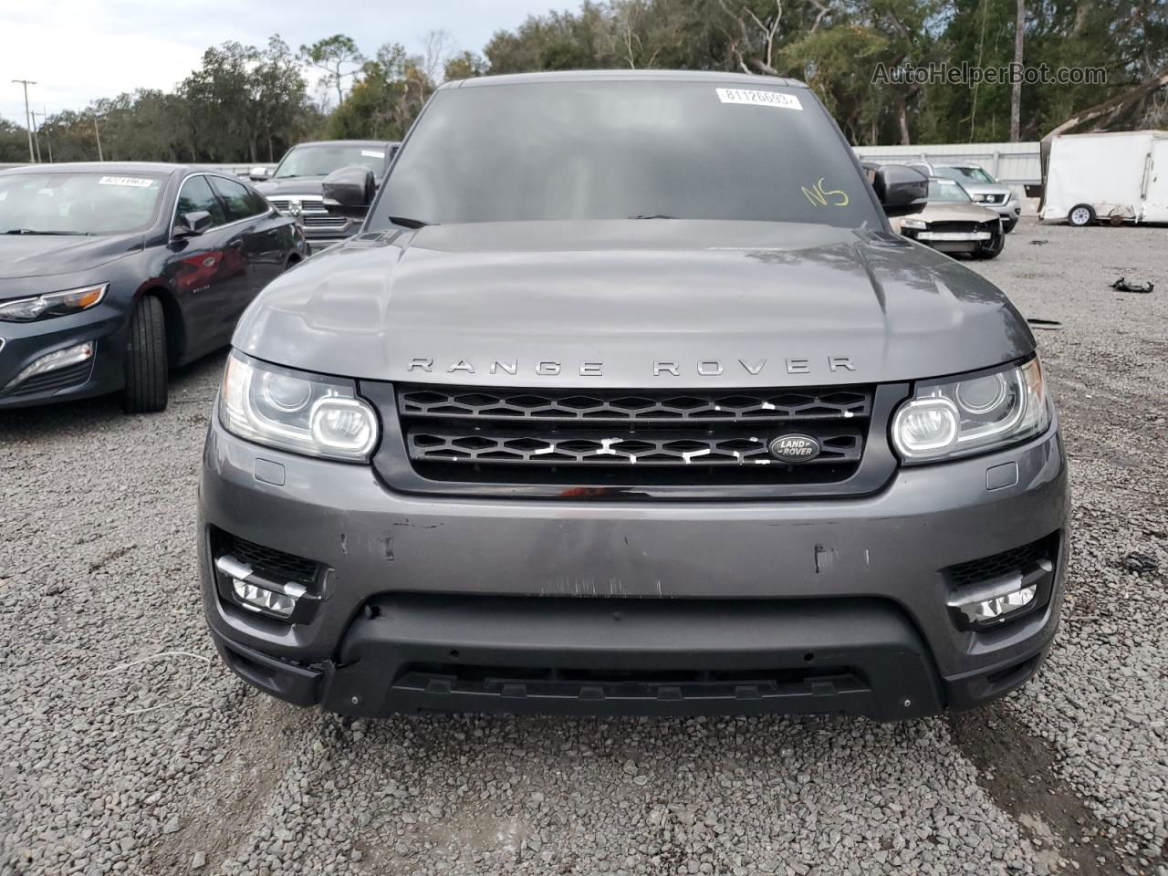 2015 Land Rover Range Rover Sport Hse Угольный vin: SALWR2VF6FA608240