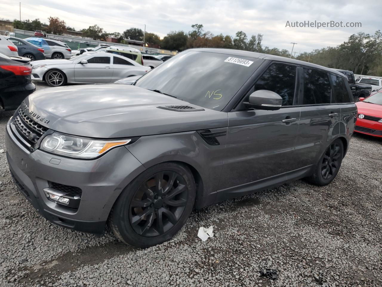 2015 Land Rover Range Rover Sport Hse Charcoal vin: SALWR2VF6FA608240