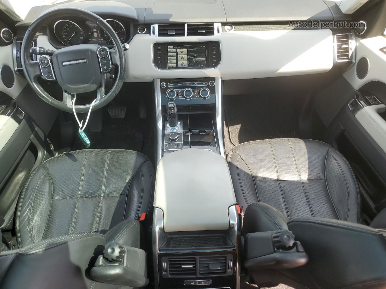 2015 Land Rover Range Rover Sport Hse Серый vin: SALWR2VF6FA624826