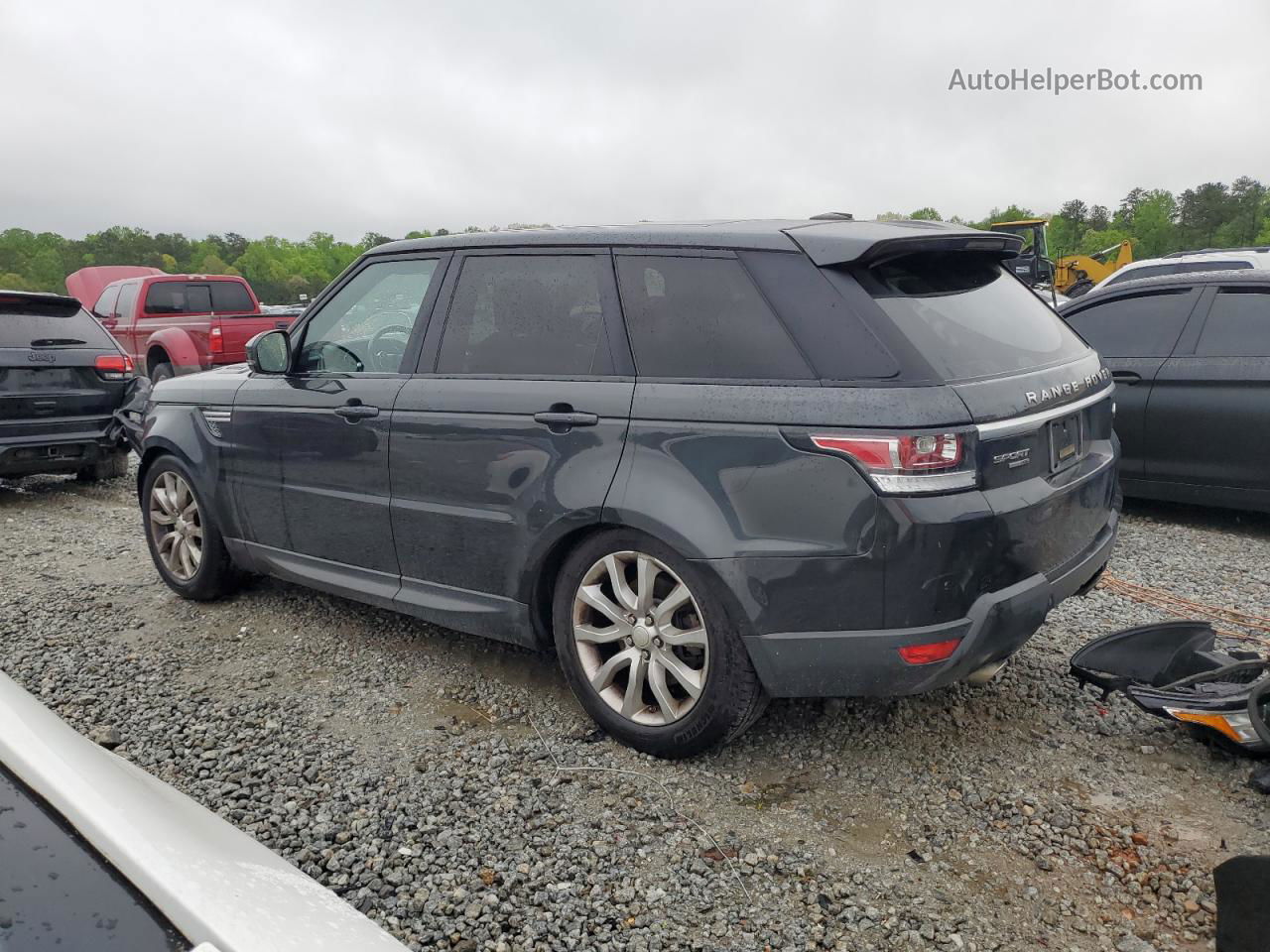 2015 Land Rover Range Rover Sport Hse Черный vin: SALWR2VF7FA508101