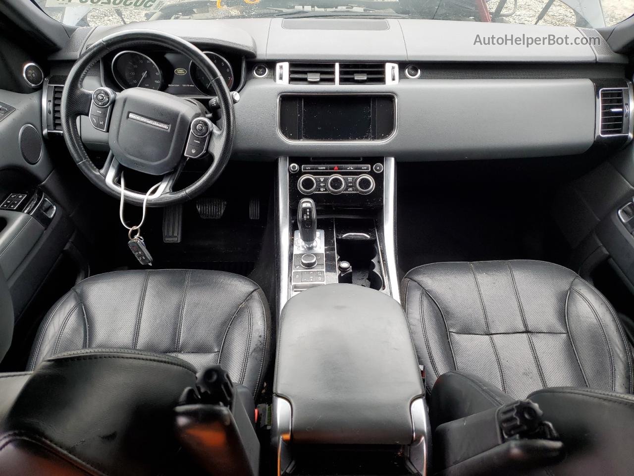 2015 Land Rover Range Rover Sport Hse Черный vin: SALWR2VF7FA508101