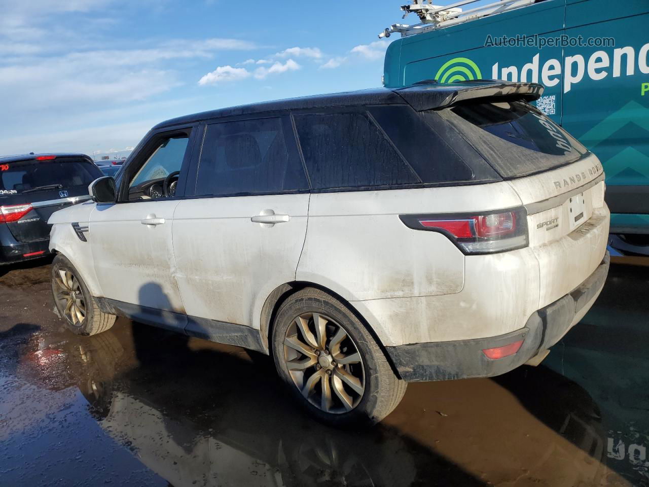 2015 Land Rover Range Rover Sport Hse White vin: SALWR2VF7FA509863