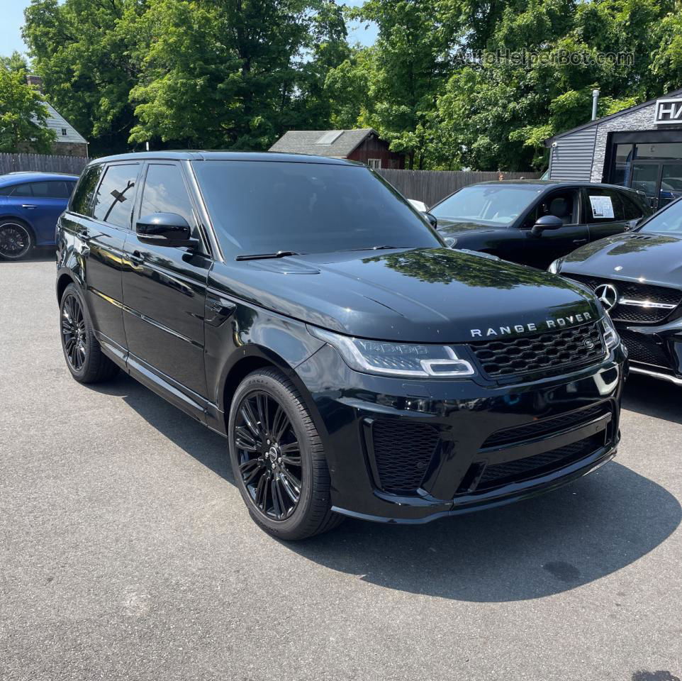 2015 Land Rover Range Rover Sport Hse Black vin: SALWR2VF7FA512519