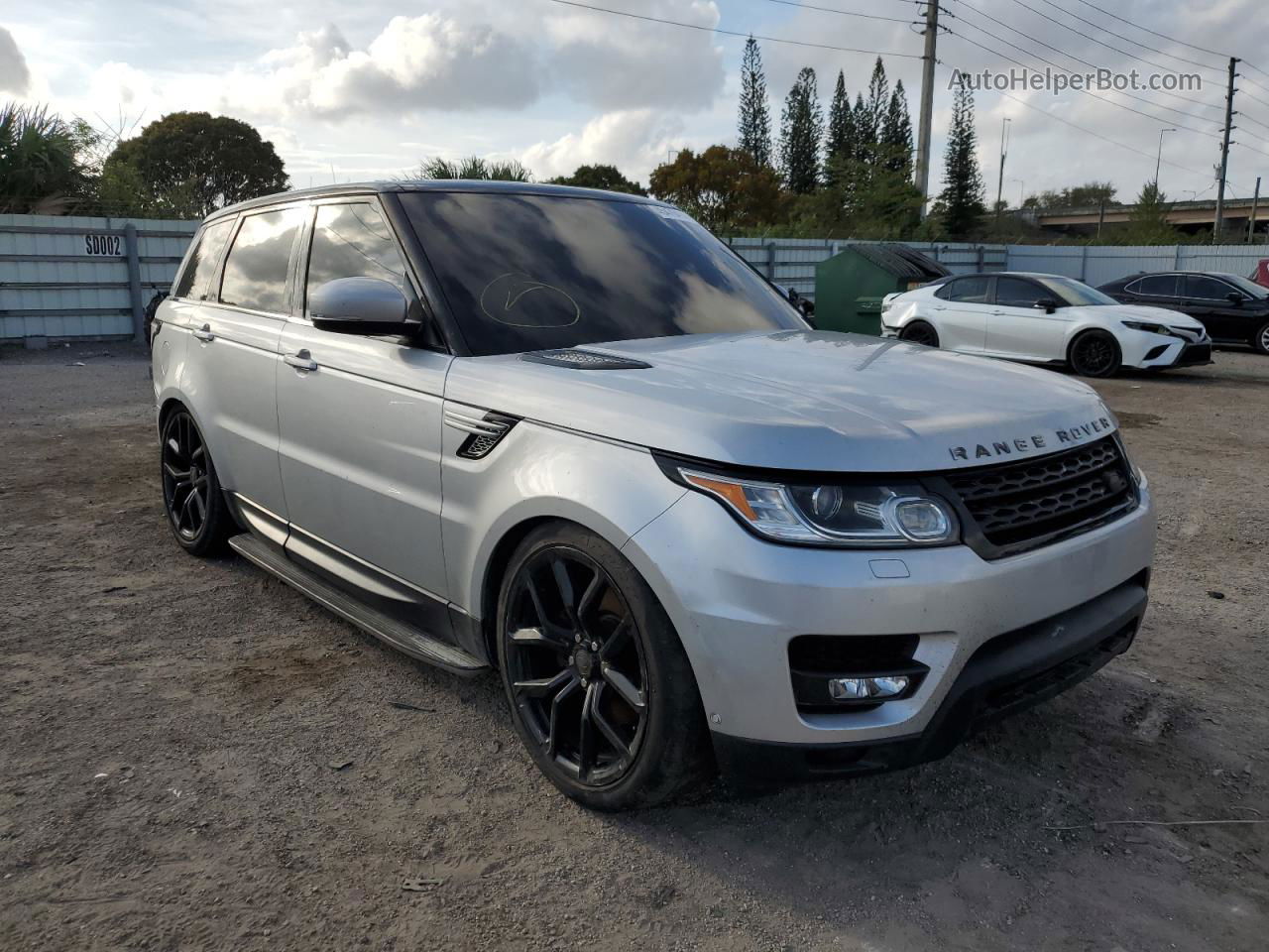 2015 Land Rover Range Rover Sport Hse Silver vin: SALWR2VF7FA518322