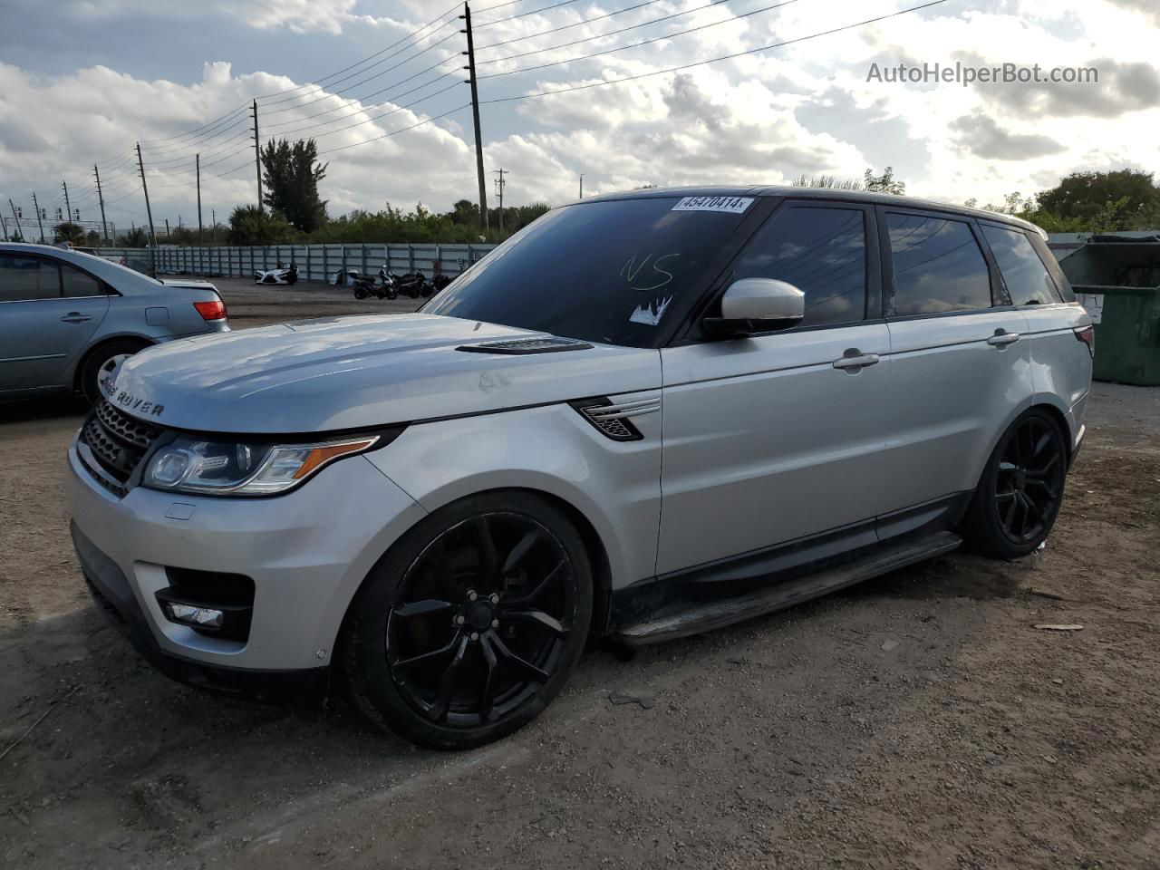 2015 Land Rover Range Rover Sport Hse Silver vin: SALWR2VF7FA518322