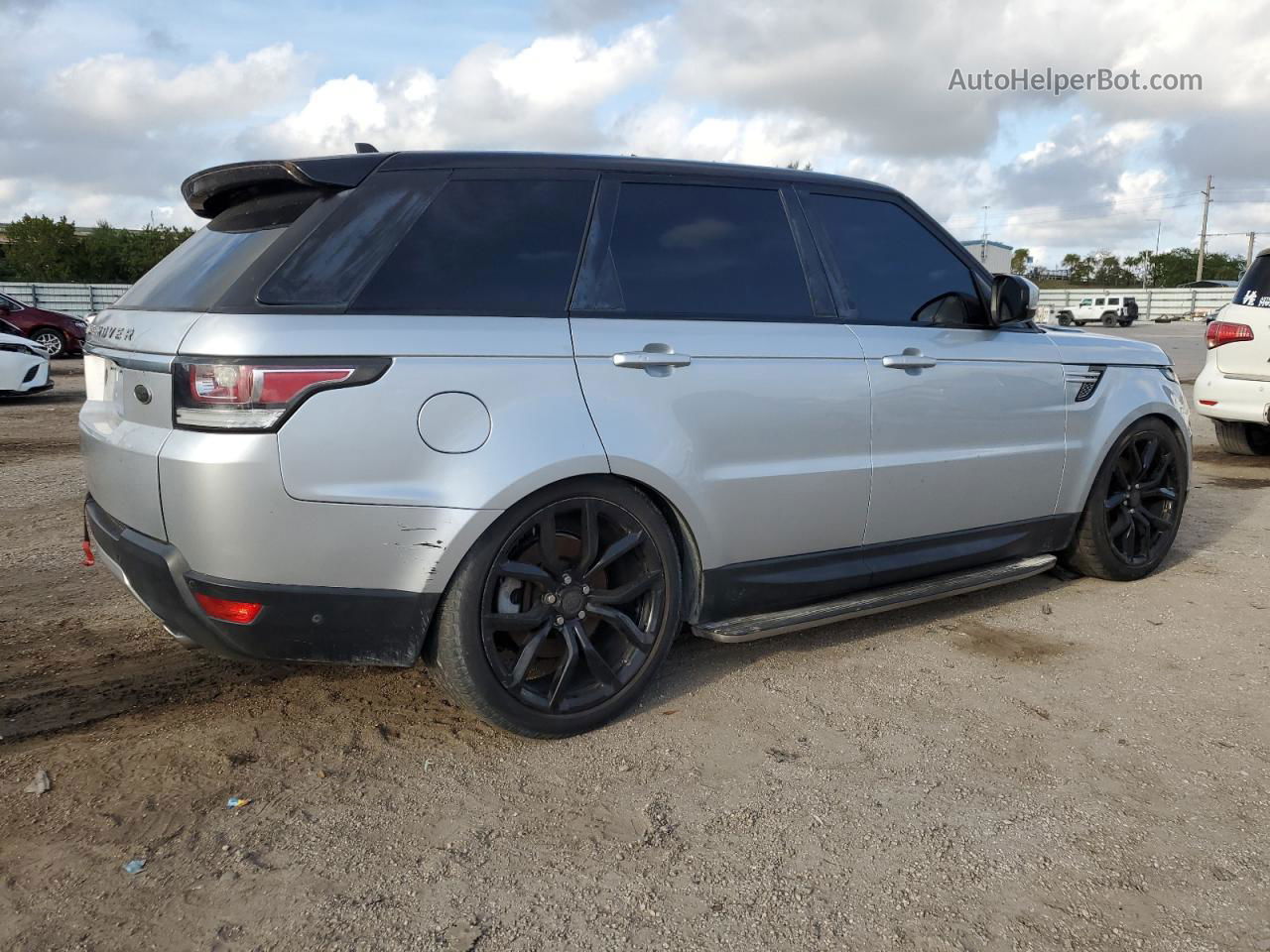 2015 Land Rover Range Rover Sport Hse Silver vin: SALWR2VF7FA518322