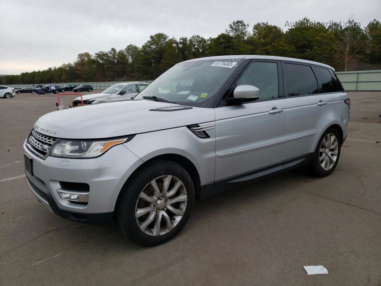 2015 Land Rover Range Rover Sport Hse Silver vin: SALWR2VF7FA609610