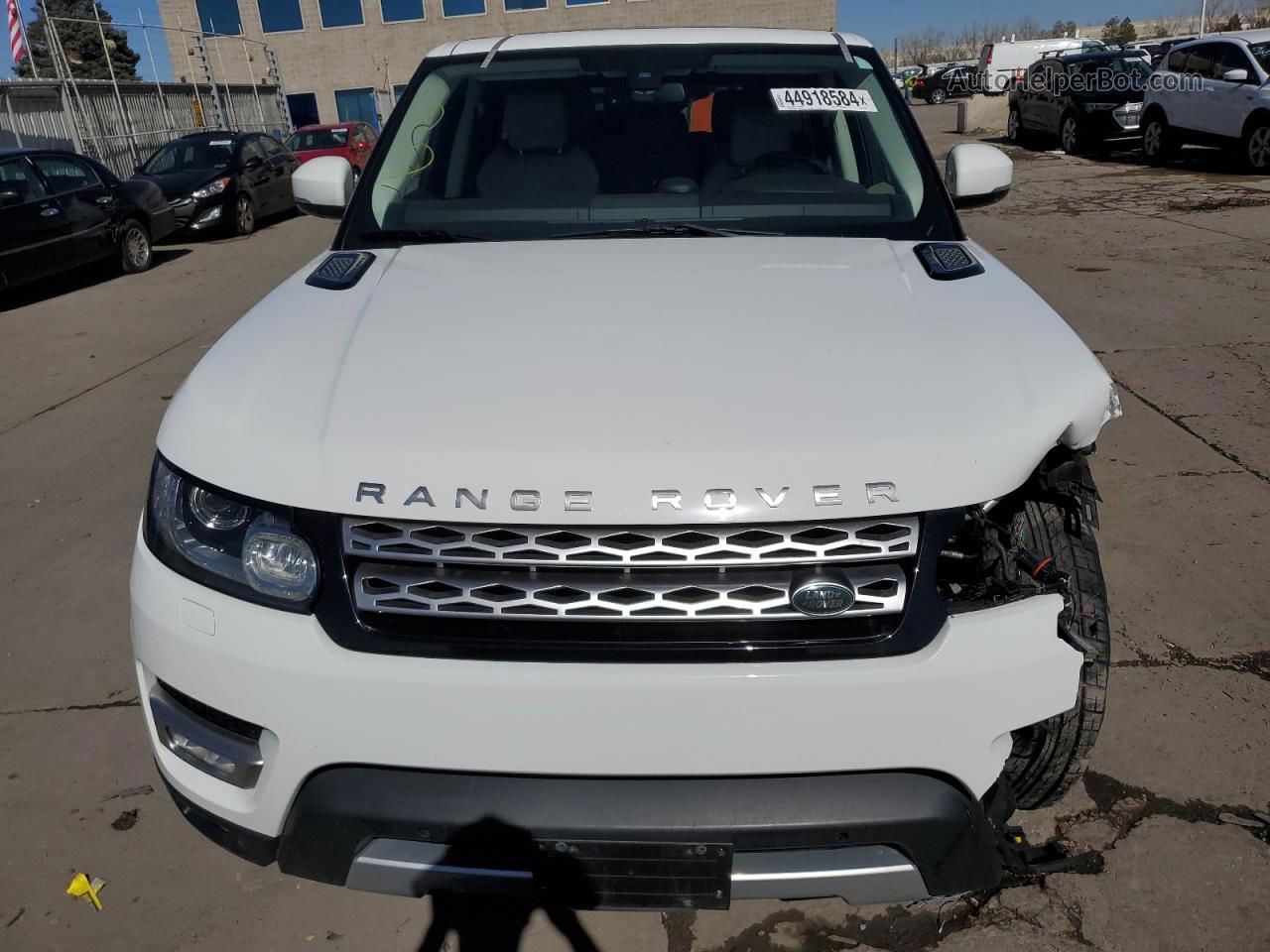 2015 Land Rover Range Rover Sport Hse White vin: SALWR2VF8FA516384