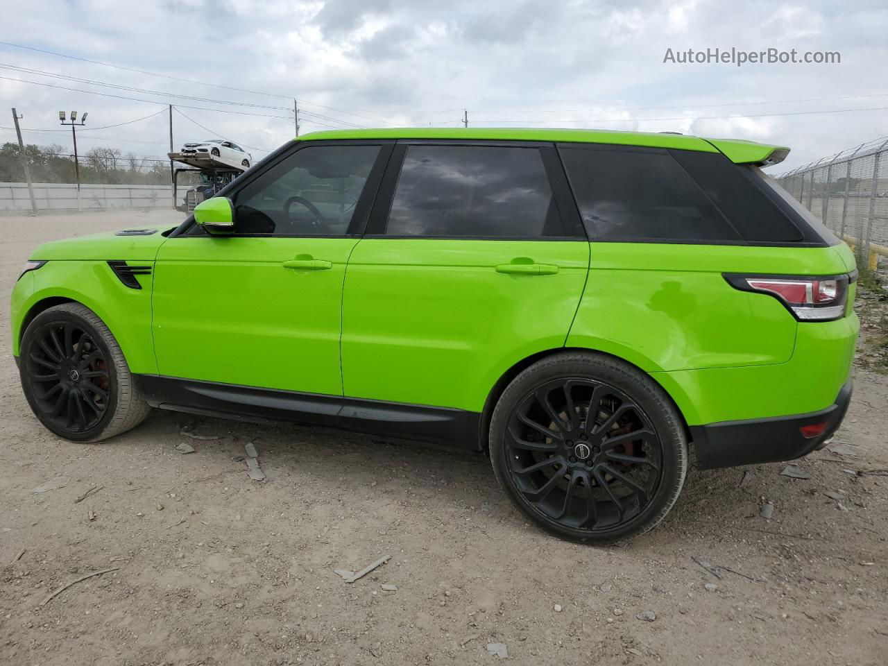 2015 Land Rover Range Rover Sport Hse Green vin: SALWR2VF8FA539292