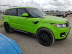 2015 Land Rover Range Rover Sport Hse Green vin: SALWR2VF8FA539292