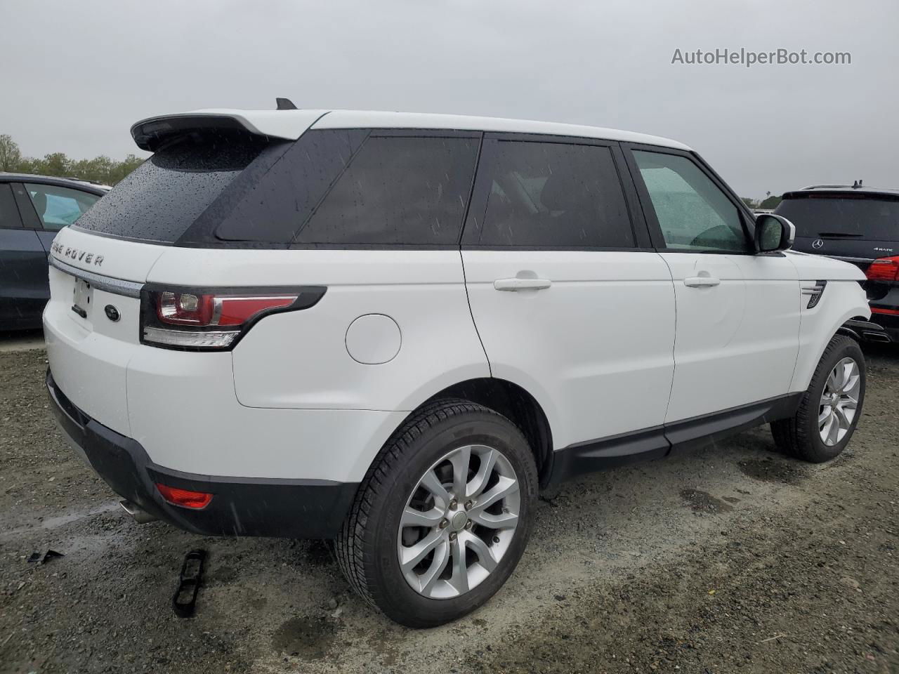 2015 Land Rover Range Rover Sport Hse Белый vin: SALWR2VF8FA614332