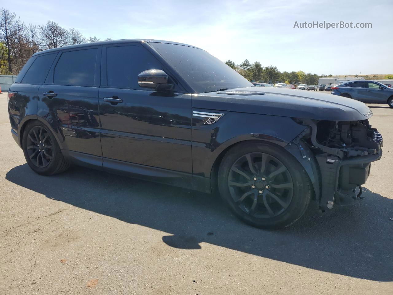 2015 Land Rover Range Rover Sport Hse Black vin: SALWR2VF8FA617344