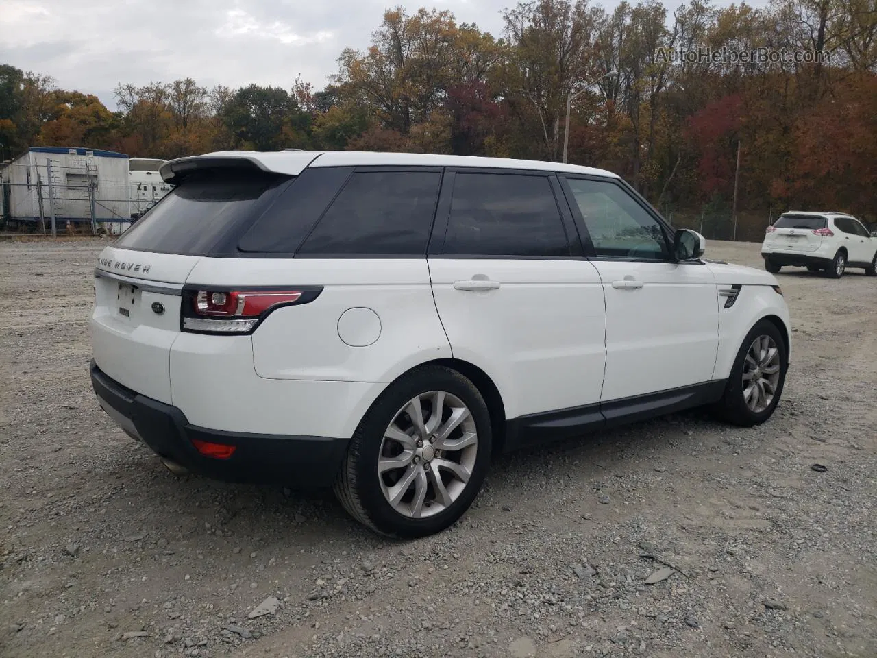 2015 Land Rover Range Rover Sport Hse White vin: SALWR2VF9FA516281