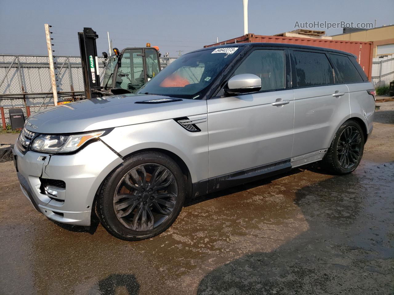 2015 Land Rover Range Rover Sport Hse Silver vin: SALWR2VF9FA520332