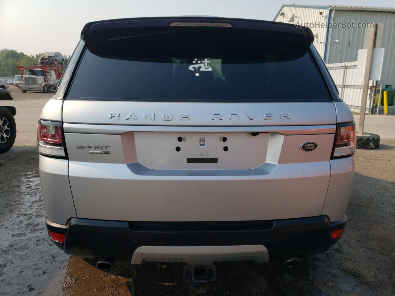 2015 Land Rover Range Rover Sport Hse Серебряный vin: SALWR2VF9FA520332