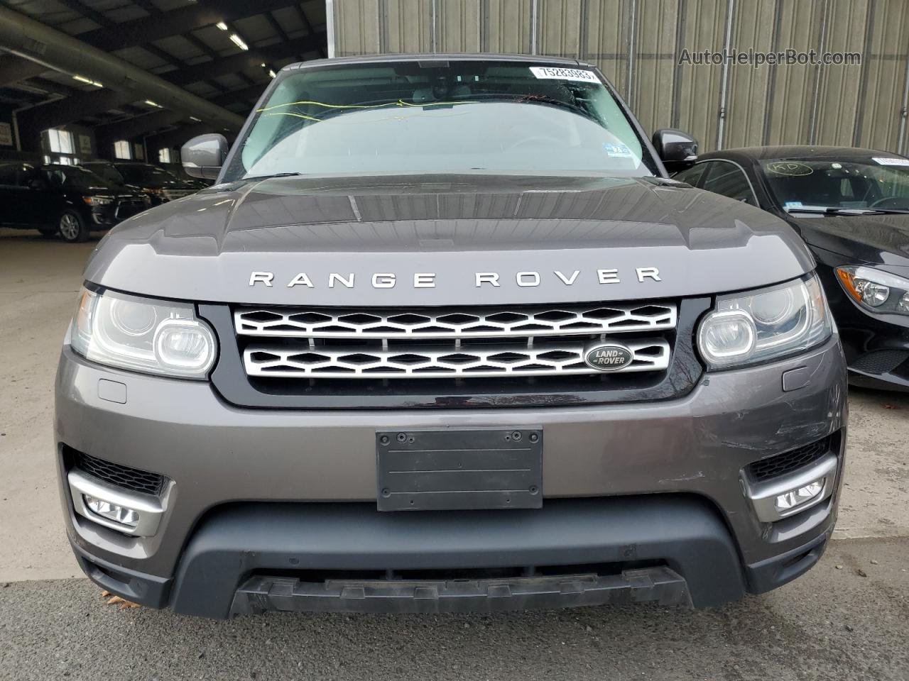 2015 Land Rover Range Rover Sport Hse Серый vin: SALWR2VF9FA541357