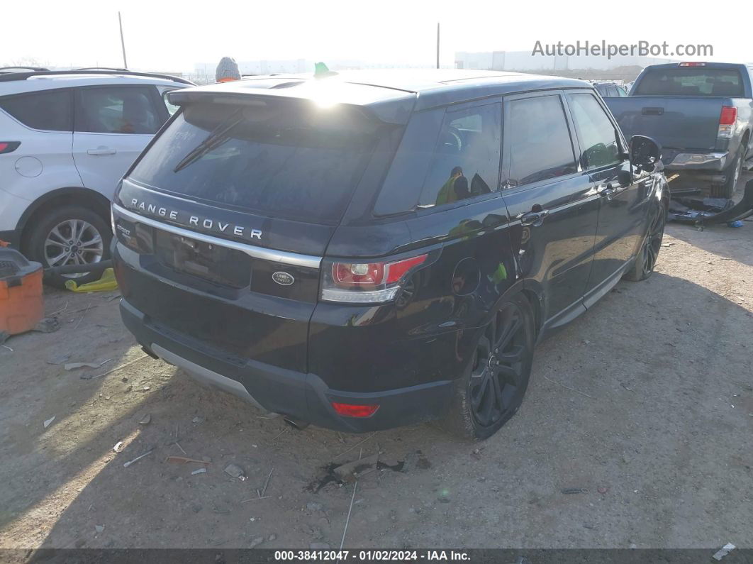 2015 Land Rover Range Rover Sport 3.0l V6 Supercharged Hse Black vin: SALWR2VF9FA541679