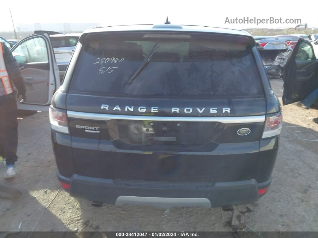 2015 Land Rover Range Rover Sport 3.0l V6 Supercharged Hse Black vin: SALWR2VF9FA541679