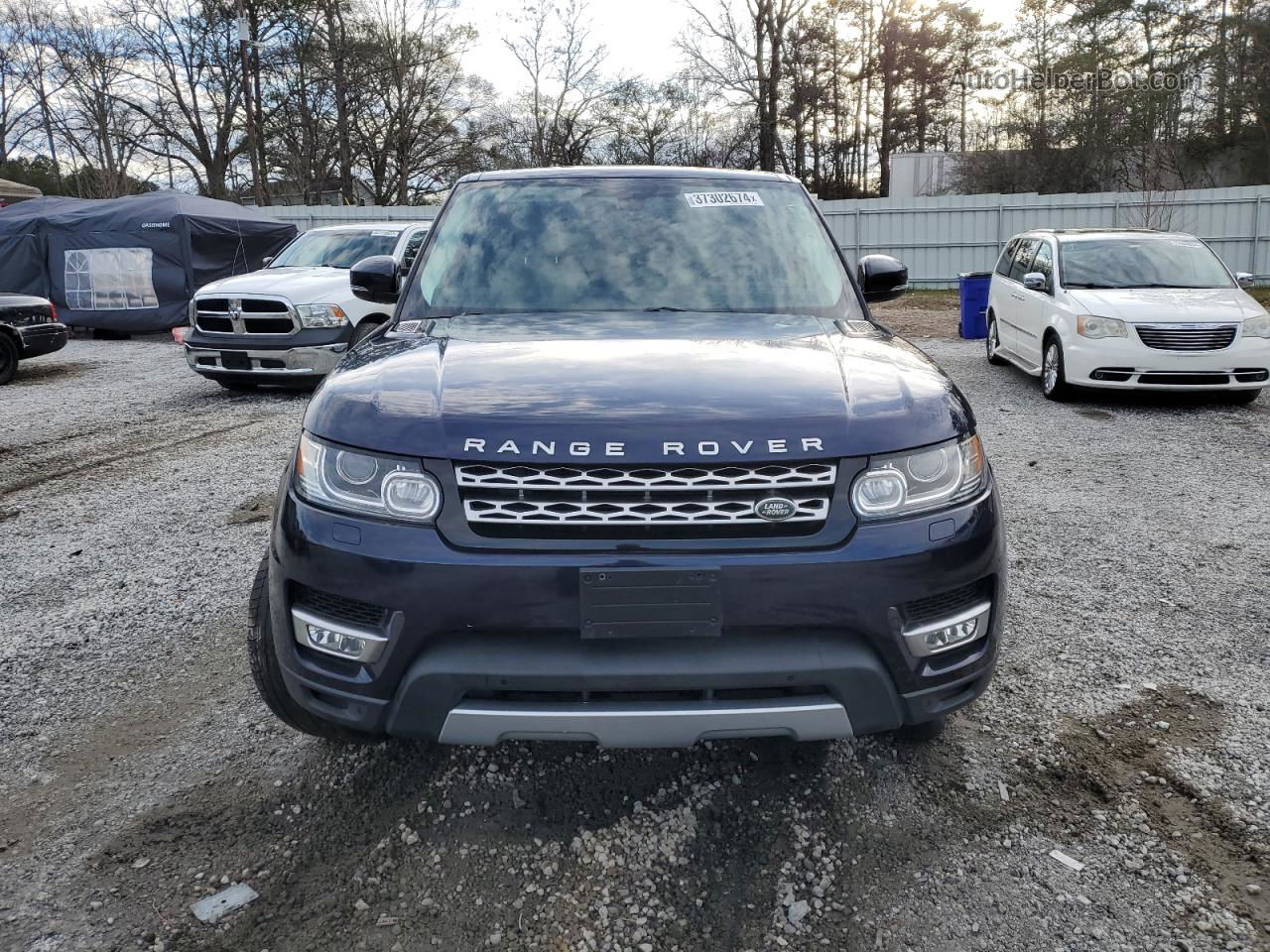 2015 Land Rover Range Rover Sport Hse Blue vin: SALWR2VF9FA606658