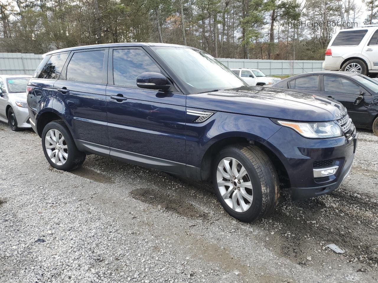 2015 Land Rover Range Rover Sport Hse Blue vin: SALWR2VF9FA606658