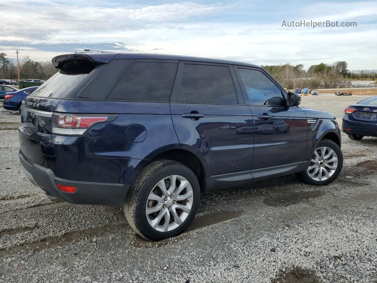 2015 Land Rover Range Rover Sport Hse Blue vin: SALWR2VF9FA606658