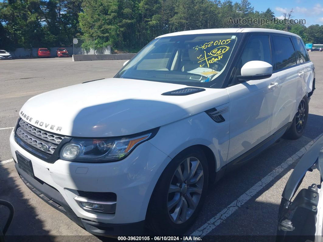 2015 Land Rover Range Rover Sport 3.0l V6 Supercharged Hse Белый vin: SALWR2VF9FA615814