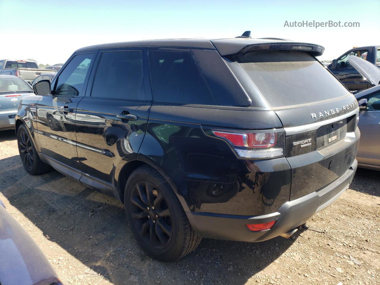 2015 Land Rover Range Rover Sport Hse Черный vin: SALWR2VF9FA617918