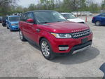 2015 Land Rover Range Rover Sport 3.0l V6 Supercharged Hse Красный vin: SALWR2VFXFA517259