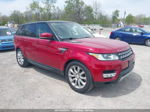 2015 Land Rover Range Rover Sport 3.0l V6 Supercharged Hse Red vin: SALWR2VFXFA517259