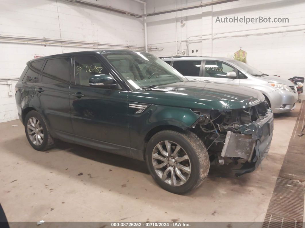 2015 Land Rover Range Rover Sport 3.0l V6 Supercharged Hse Зеленый vin: SALWR2VFXFA517777