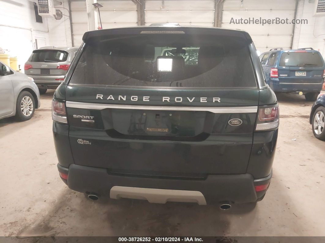 2015 Land Rover Range Rover Sport 3.0l V6 Supercharged Hse Зеленый vin: SALWR2VFXFA517777