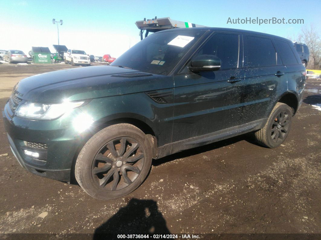 2015 Land Rover Range Rover Sport 3.0l V6 Supercharged Hse Зеленый vin: SALWR2VFXFA540007