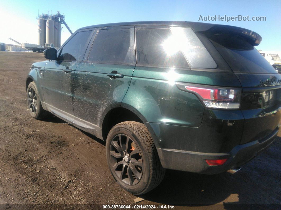 2015 Land Rover Range Rover Sport 3.0l V6 Supercharged Hse Green vin: SALWR2VFXFA540007