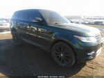 2015 Land Rover Range Rover Sport 3.0l V6 Supercharged Hse Зеленый vin: SALWR2VFXFA540007