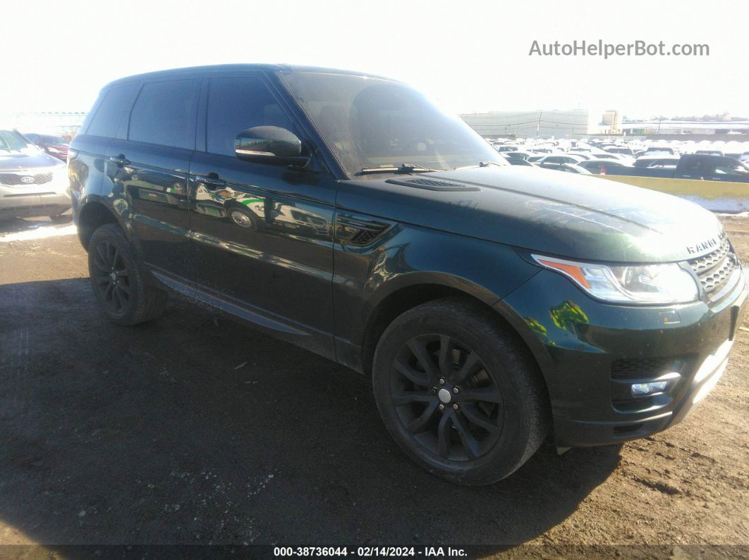 2015 Land Rover Range Rover Sport 3.0l V6 Supercharged Hse Green vin: SALWR2VFXFA540007