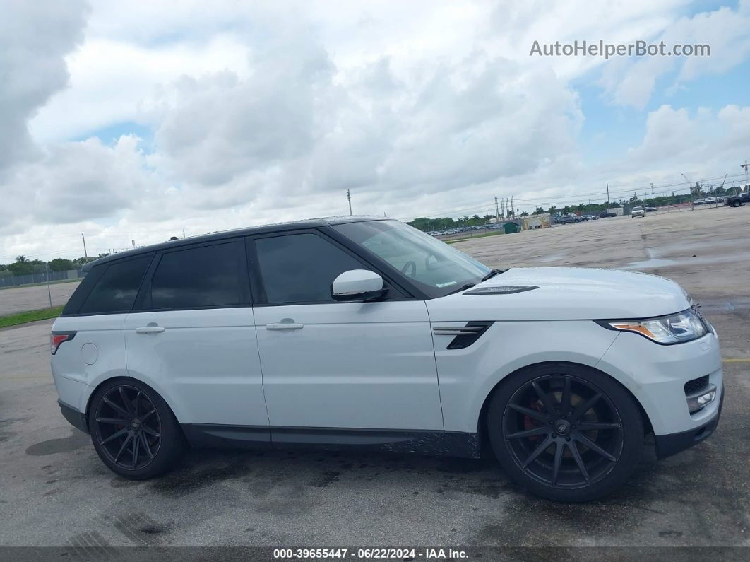 2015 Land Rover Range Rover Sport 3.0l V6 Supercharged Hse Белый vin: SALWR2VFXFA615966