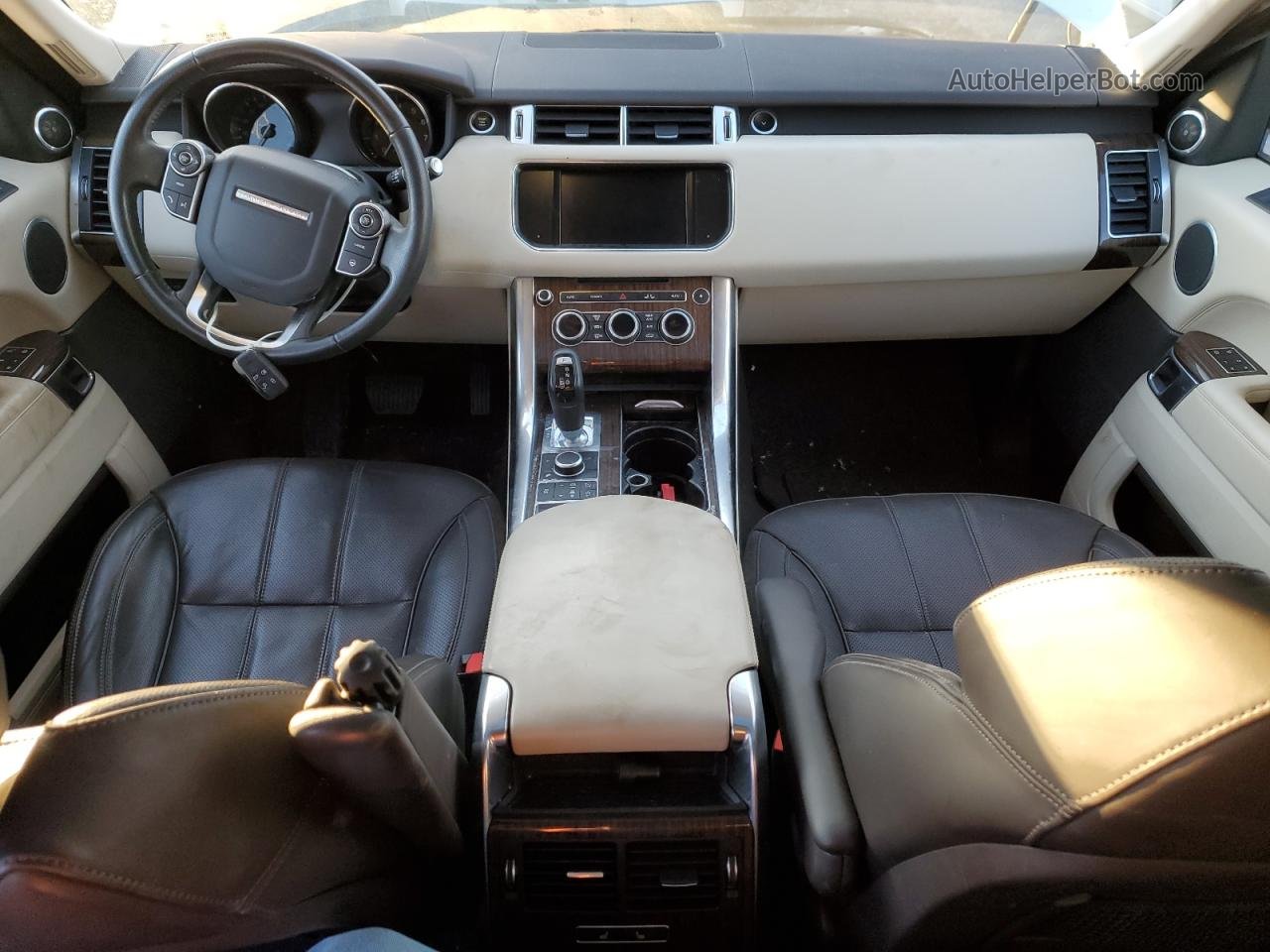 2015 Land Rover Range Rover Sport Hse Белый vin: SALWR2VFXFA620570