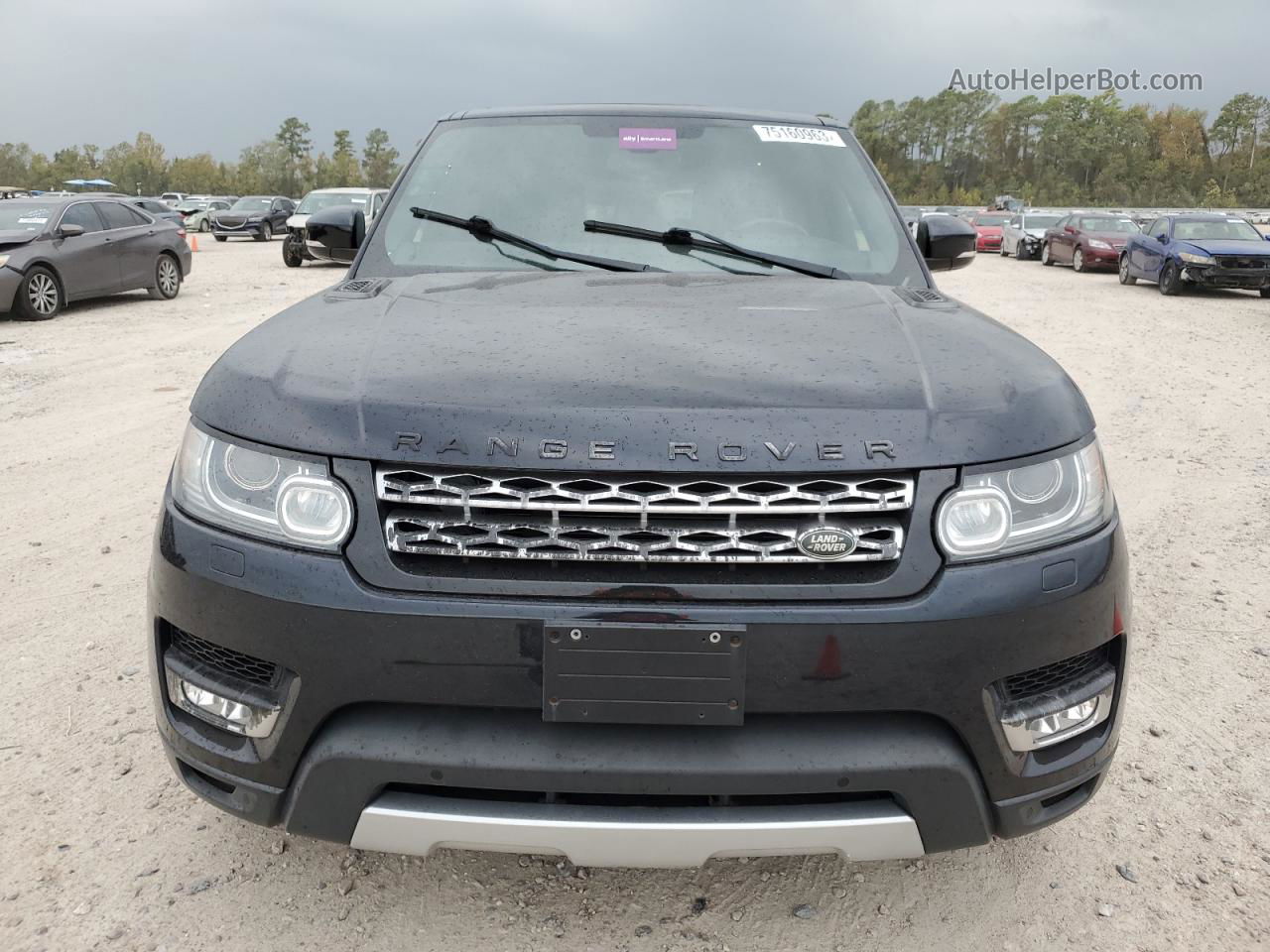 2014 Land Rover Range Rover Sport Hse Black vin: SALWR2WF0EA323658