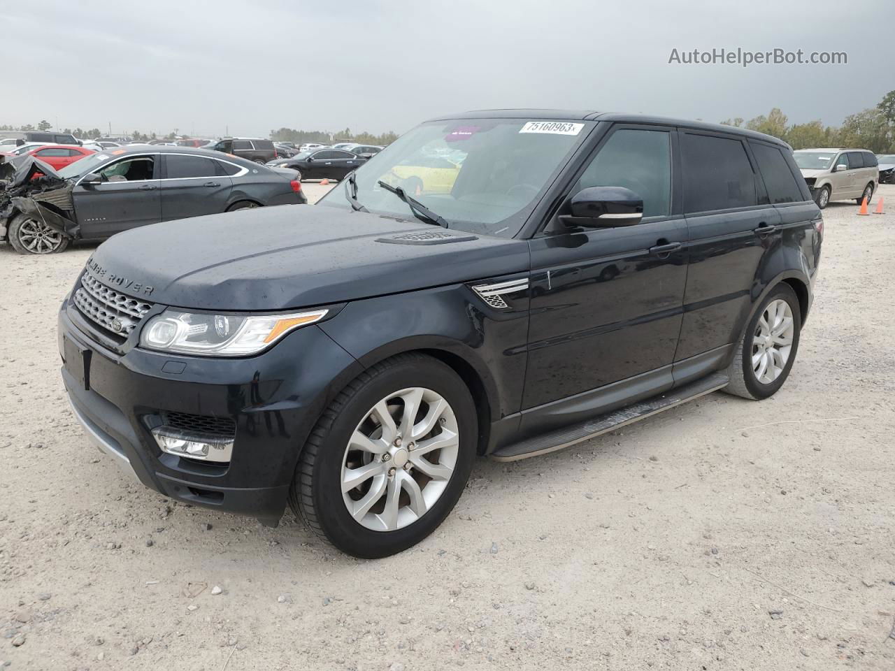 2014 Land Rover Range Rover Sport Hse Черный vin: SALWR2WF0EA323658