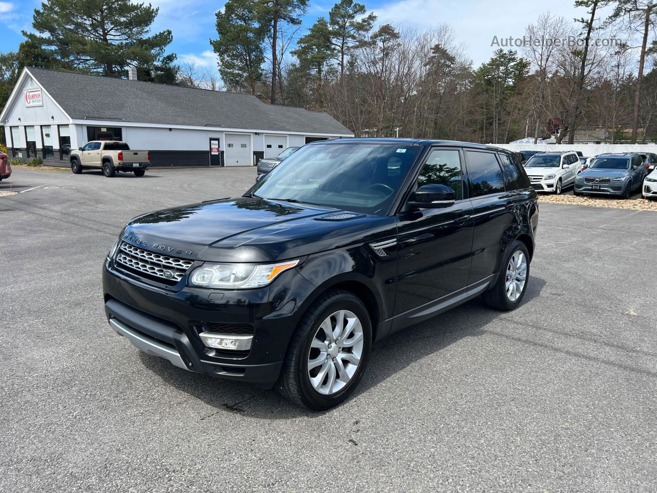 2014 Land Rover Range Rover Sport Hse Black vin: SALWR2WF0EA364890