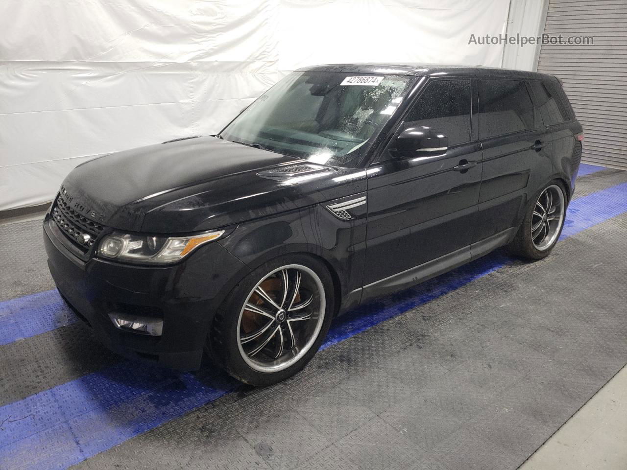 2014 Land Rover Range Rover Sport Hse Черный vin: SALWR2WF1EA324978