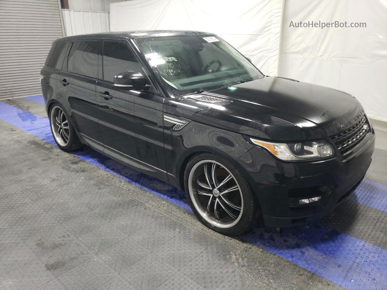 2014 Land Rover Range Rover Sport Hse Черный vin: SALWR2WF1EA324978