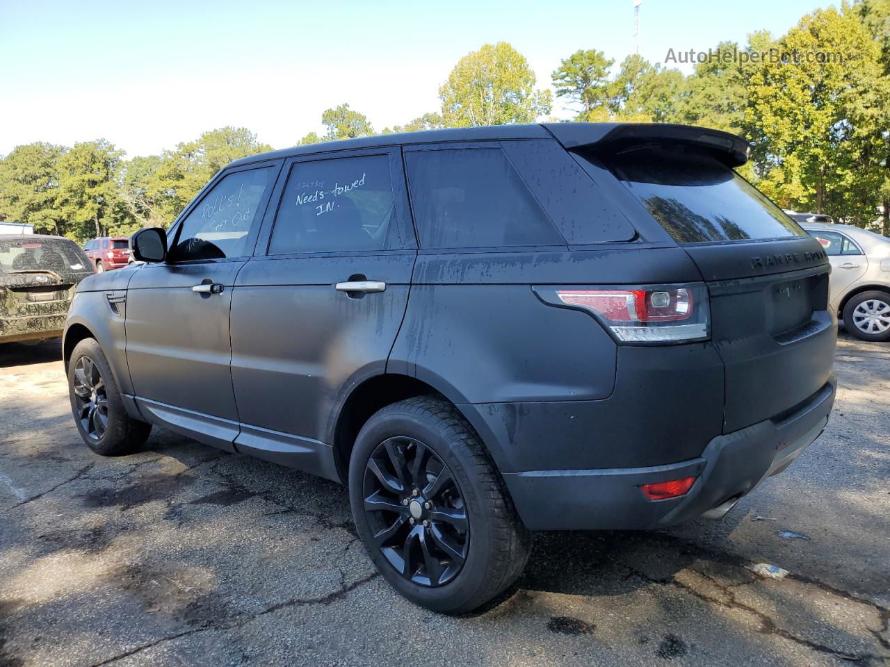 2014 Land Rover Range Rover Sport Hse Charcoal vin: SALWR2WF1EA354725