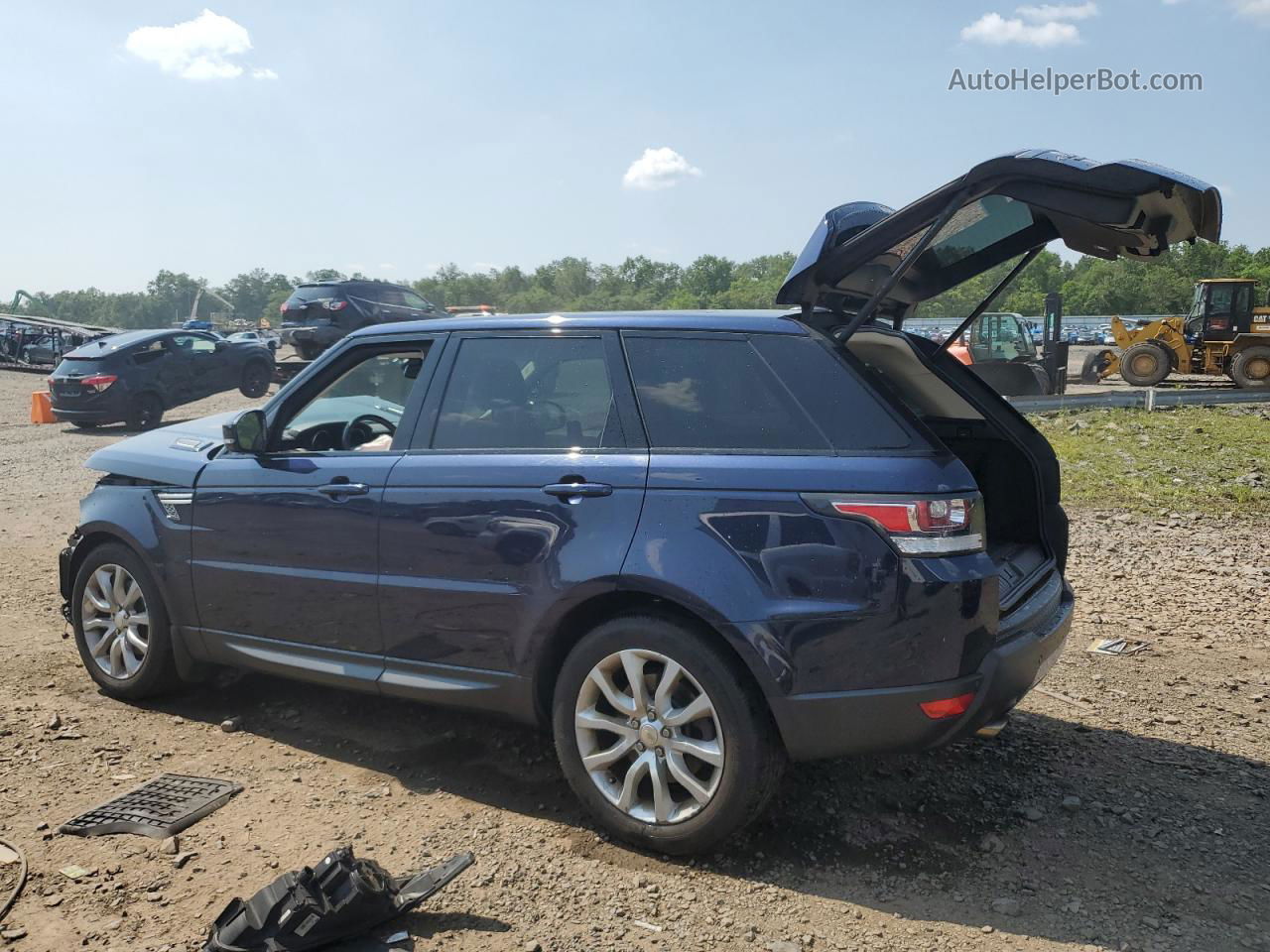 2014 Land Rover Range Rover Sport Hse Черный vin: SALWR2WF1EA358547